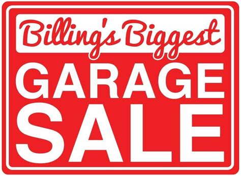 217 Service Ads. . Billings mt garage sales